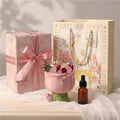Tulip Dried Flower Crystal Diffuser Stone Fire-Free Aromatherapy