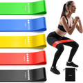 5 Pack Resistance Bands Set Exercise Bands For Strength Training Yoga And Home Workouts